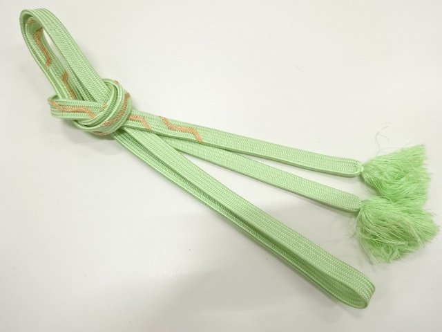 JAPANESE KIMONO / HAND-TIED OBIJIME